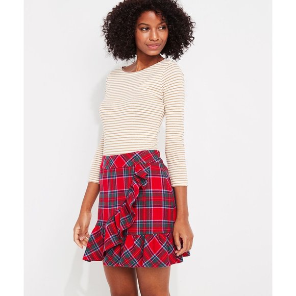 Vineyard Vines Dresses & Skirts - Vineyard Vines Nantucket Tartan Ruffle Skirt